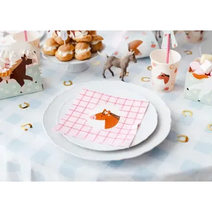 Serwetki Koń, 33x33 12 szt.