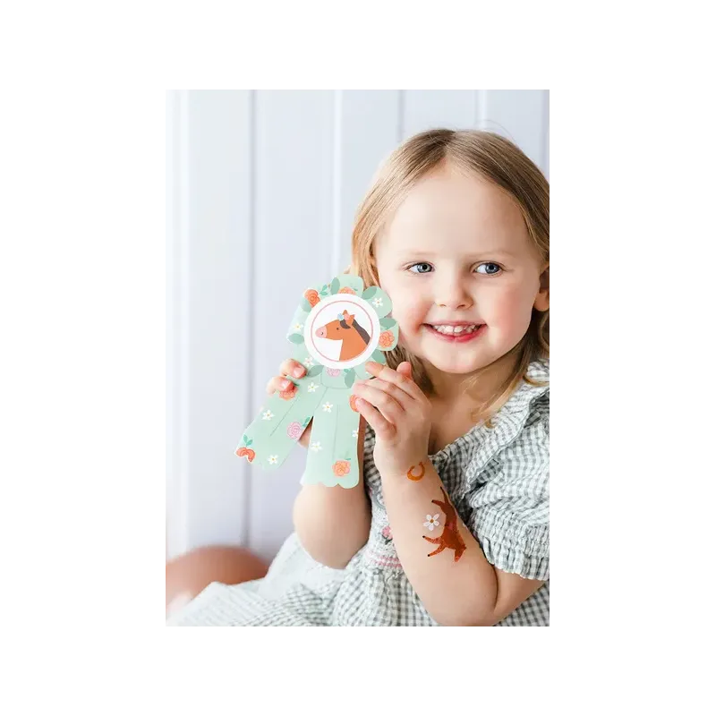 Zaproszenie Konie 16,5 x 19,5 cm