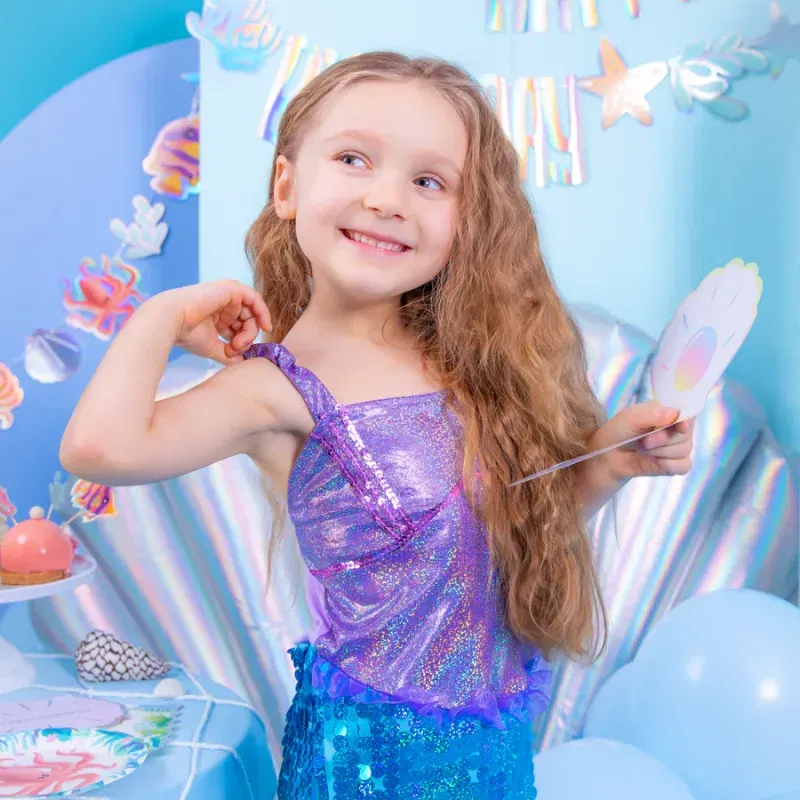 Zaproszenie Ocean różowo-srebrne 6szt. Zaproszenie Ocean różowo-srebrne 6szt.