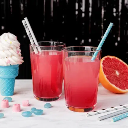 Słomki opalizujące srebrne 10szt. Słomki opalizujące srebrne 10szt.