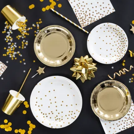 Kubek złoty 220ml 6szt. Kubek złoty 220ml 6szt.