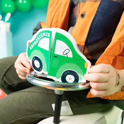 Zaproszenie na imprezę Auta 6szt. mix