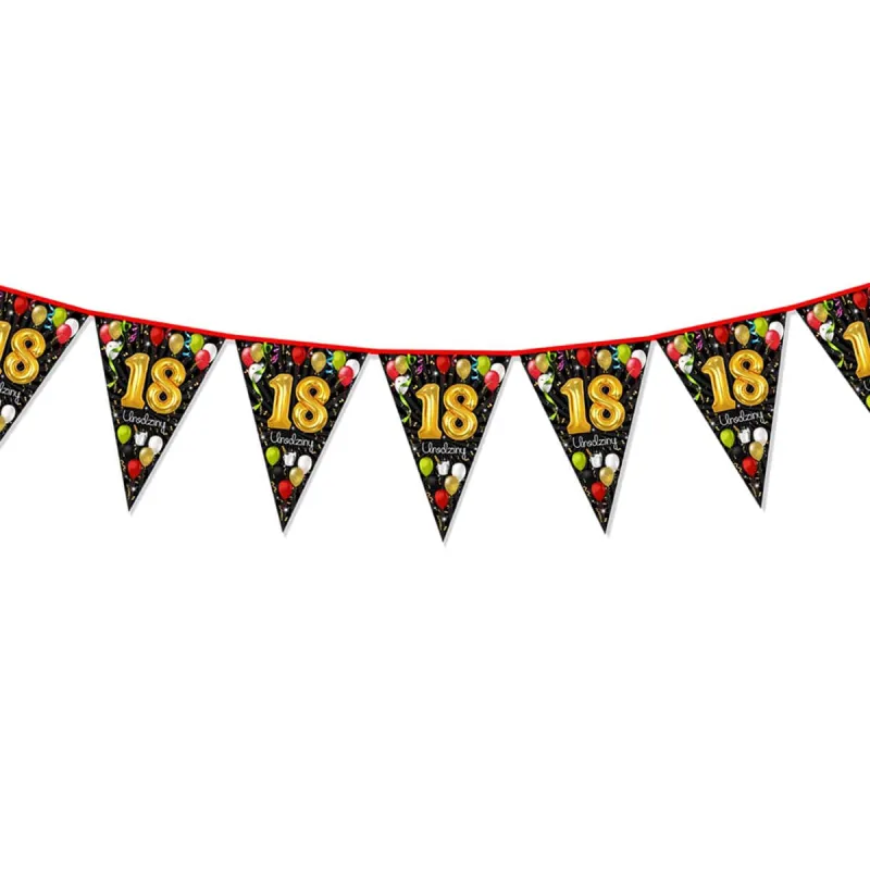 Baner flagi "18 urodziny", 2 m