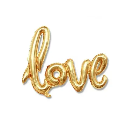 Balon złoty/czerwony/różowy ,,Love" Balon złoty/czerwony/różowy ,,Love"