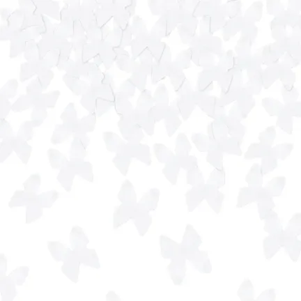 Konfetti motyle białe 40cm Konfetti motyle białe 40cm