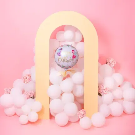 Balon foliowy Happy Birthday Wróżki 45cm