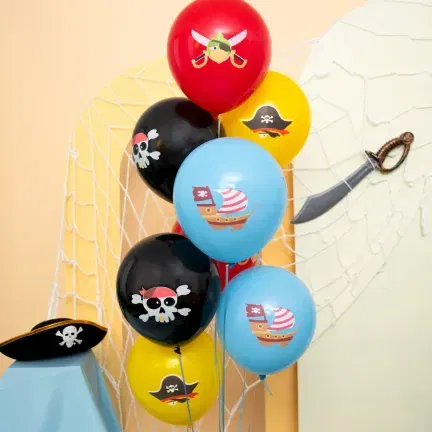 Balony Piraci 12cali 8szt.