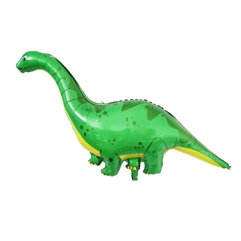 Balon Foliowy DINOZAUR ZIELONY brachiozaur 129x63cm