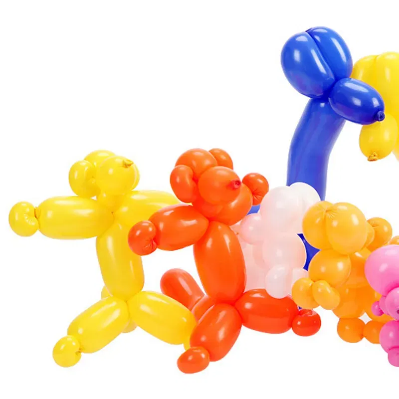 Balony do MODELOWANIA kolorowe rurki 100 szt. Balony do MODELOWANIA kolorowe rurki 100 szt.