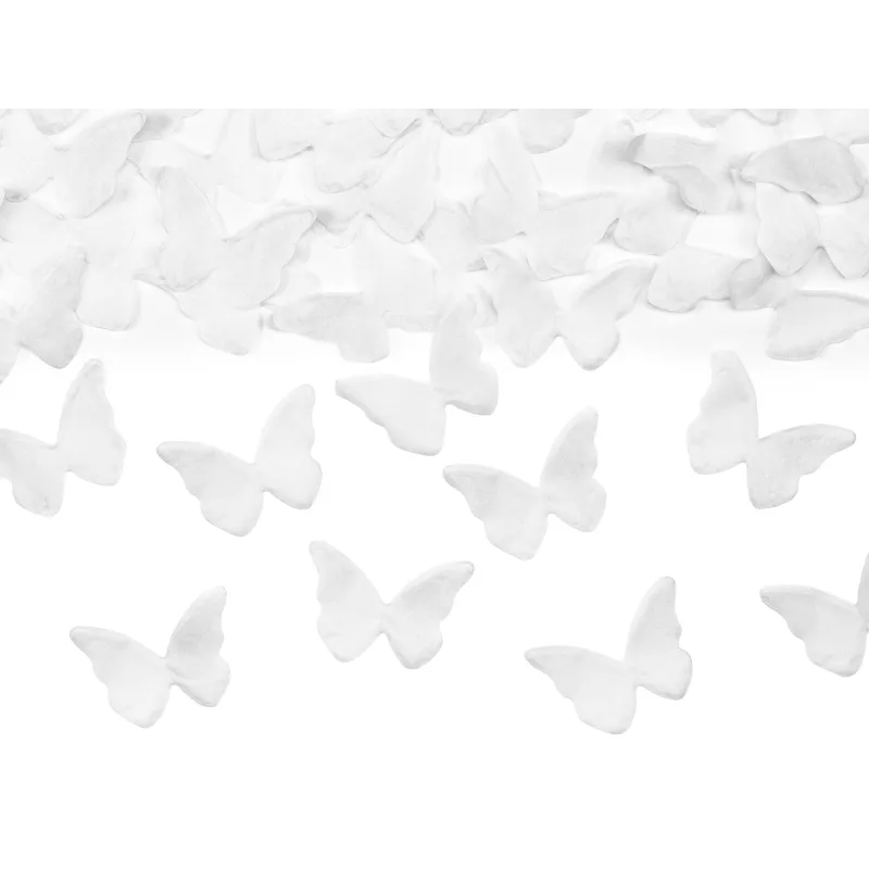 Tuba strzelająca białymi motylkami, 20 cm