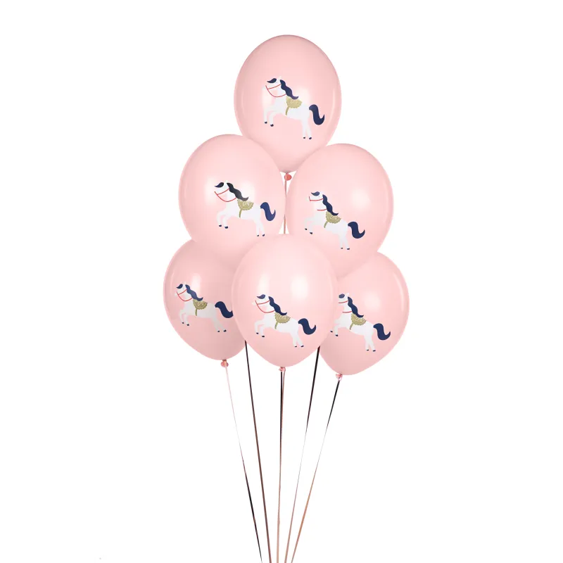 Balon 30 cm, Konik, Pastel Pale Pink 1 szt. Balon 30 cm, Konik, Pastel Pale Pink 1 szt.