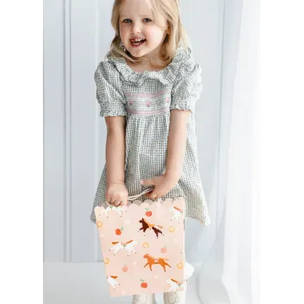 Torebka na prezenty Konie 23x22x8,5 cm