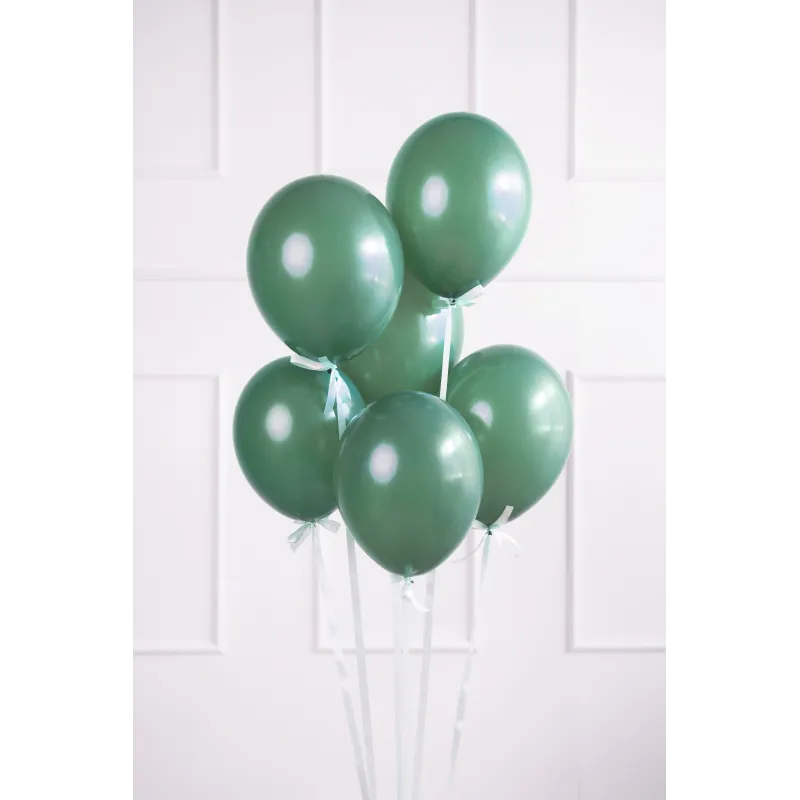 Balony Strong 30 cm, Pastel Bottle Green 100szt.
