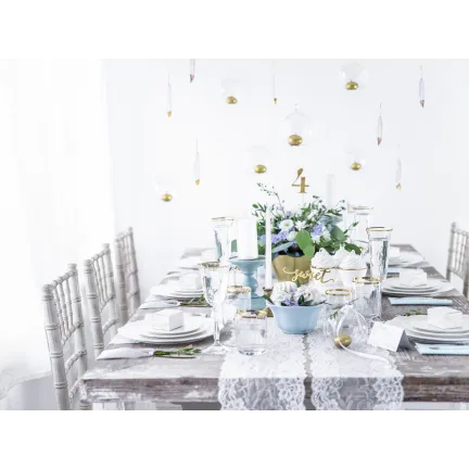 Serwetki trójwarstwowe, jasny błękit 33x33cm 20szt Serwetki trójwarstwowe, jasny błękit 33x33cm 20szt