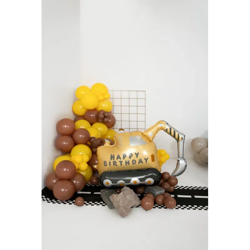 Balon foliowy Koparka 49x76,5 cm Balon foliowy Koparka 49x76,5 cm