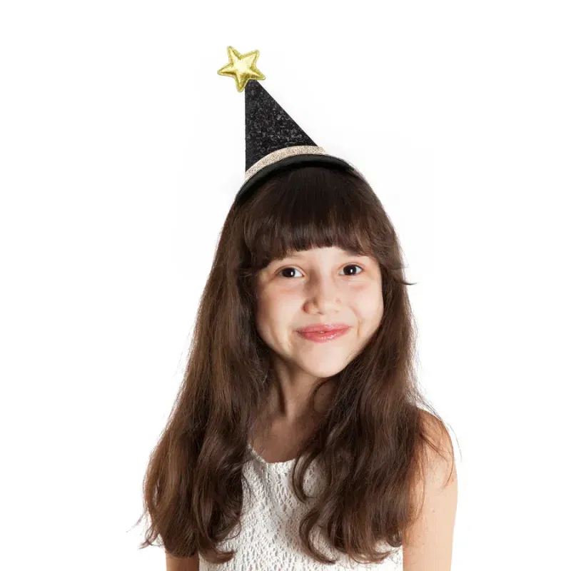 Opaska Halloween Czarodziejka 22x12,5cm Opaska Halloween Czarodziejka 22x12,5cm