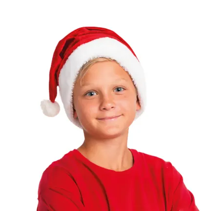 Czapka Mikołaja pluszowa 50cm