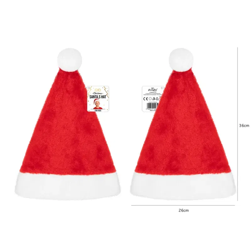 Czapka Mikołaja pluszowa 50cm