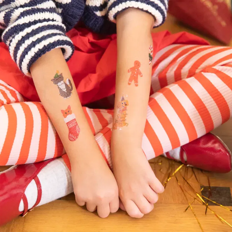Tatuaże zmywalne Boże Narodzenie 20szt. Tatuaże zmywalne Boże Narodzenie 20szt.