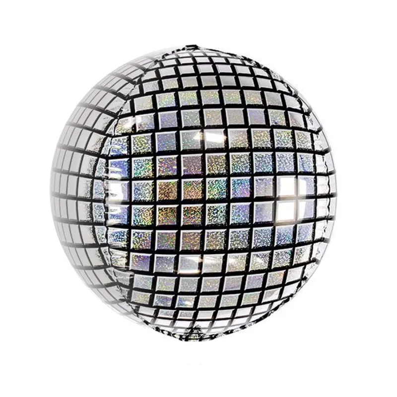 Balon foliowy Kula Disco holograficzna 22cale