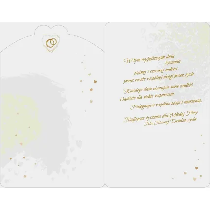 Kartka z Okazji Ślubu, Para