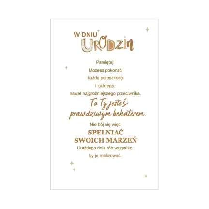 Kartka Urodzinowa 7 Urodziny, Chłopiec super bohater