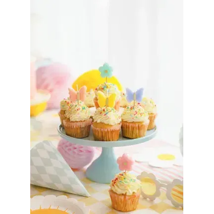 Świeczki urodzinowe Motylki, 3.5 cm Świeczki urodzinowe Motylki, 3.5 cm