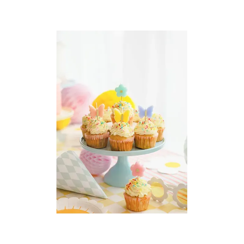 Świeczki urodzinowe Motylki, 3.5 cm Świeczki urodzinowe Motylki, 3.5 cm