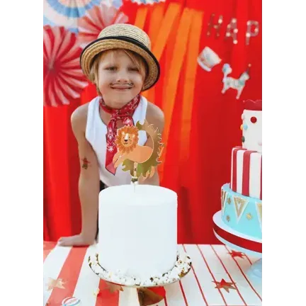 Topper na tort Lew, 16 x 16 cm