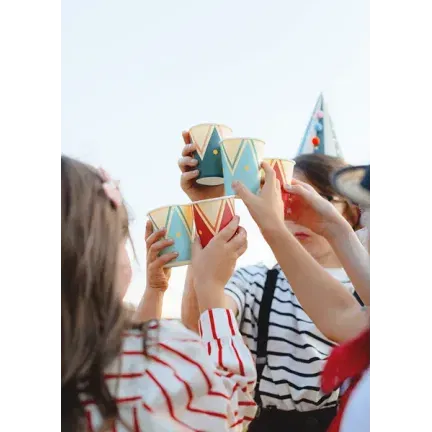 Kubeczki Cyrk 220 ml 6szt.