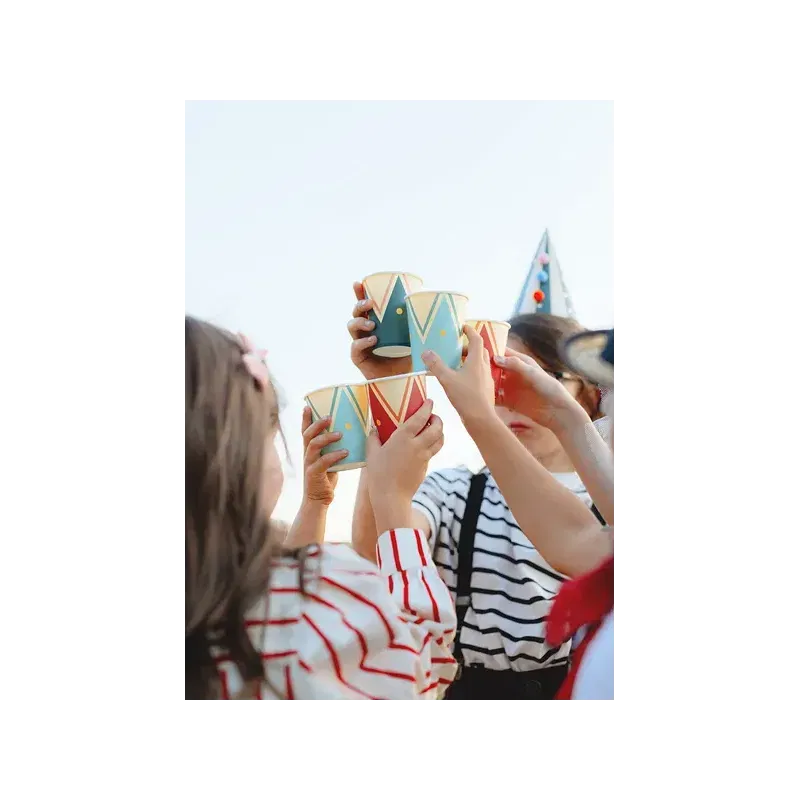 Kubeczki Cyrk 220 ml 6szt.