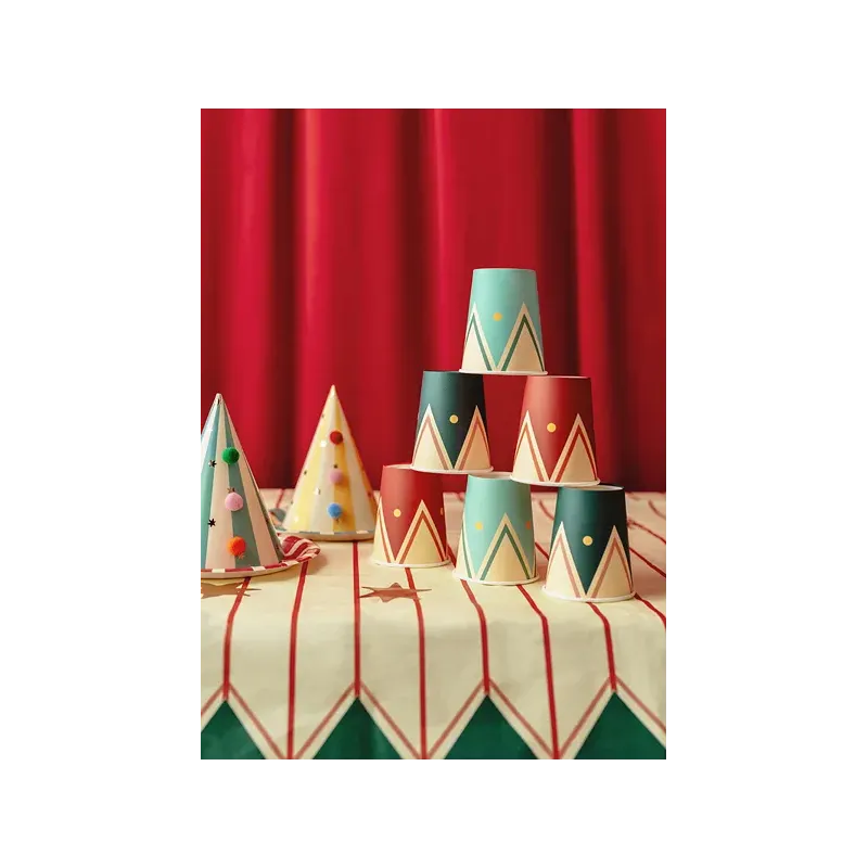 Kubeczki Cyrk 220 ml 6szt.