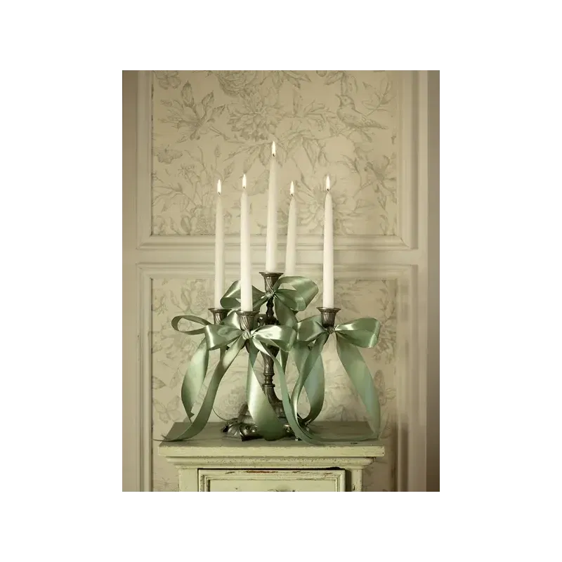 Tasiemka satynowa, szałwiowy 38mm/25m Tasiemka satynowa, szałwiowy 38mm/25m