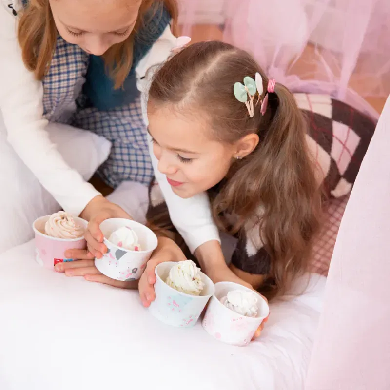 Kubek do lodów Kotki 6szt. zestaw