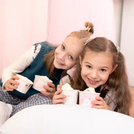 Kubek do lodów Kotki 6szt. zestaw