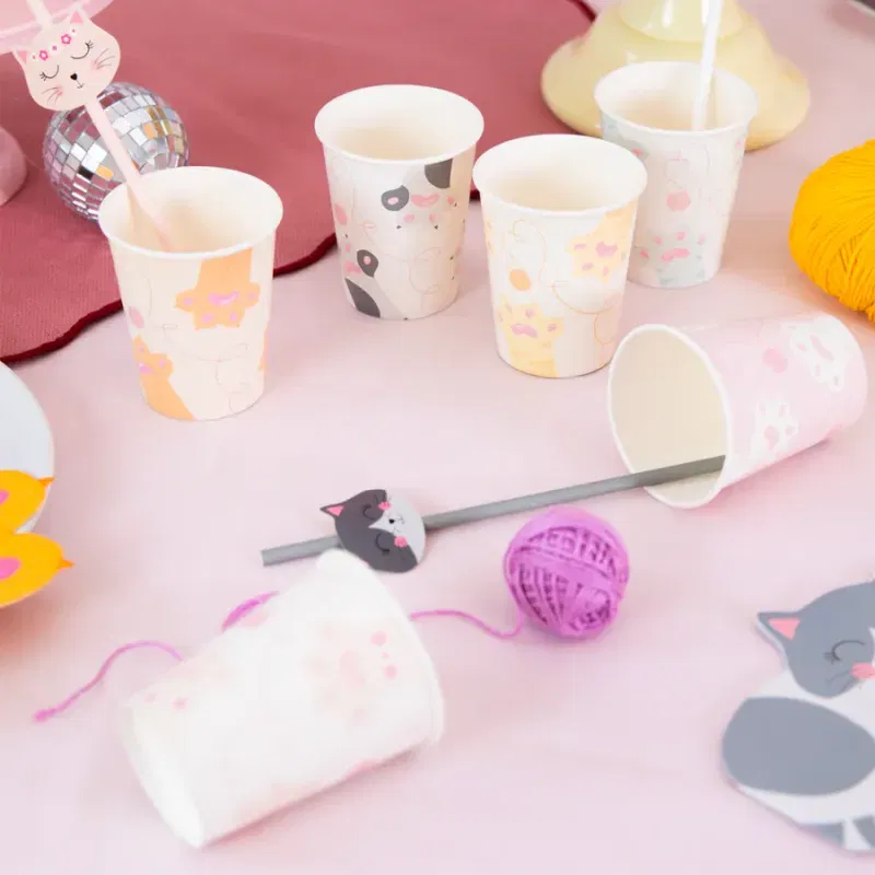 Kubek Kotki 220ml 6szt. zestaw