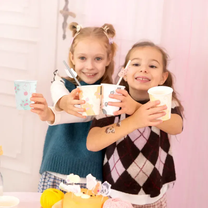 Kubek Kotki 220ml 6szt. zestaw