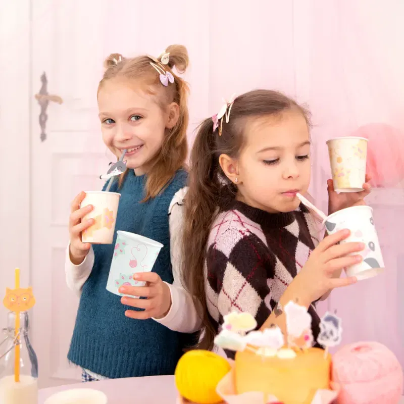 Kubek Kotki 220ml 6szt. zestaw