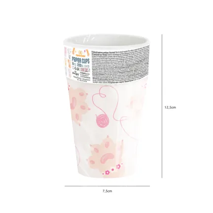 Kubek Kotki 220ml 6szt. zestaw