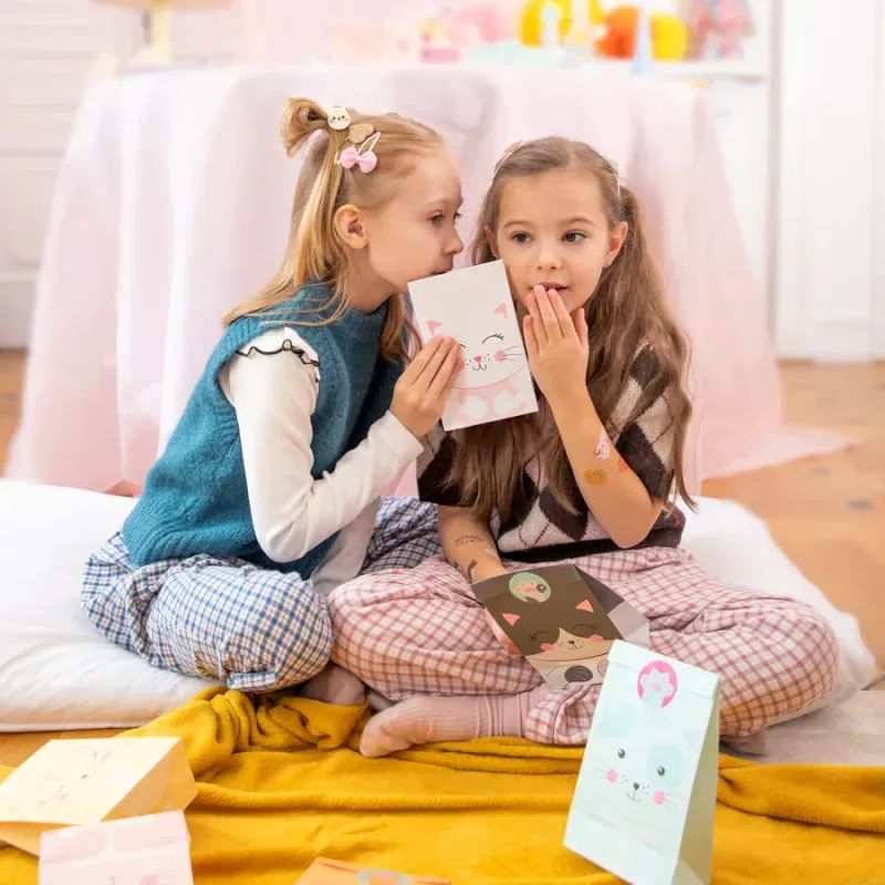 Torebki na cukierki Kotki 6szt. zestaw Torebki na cukierki Kotki 6szt. zestaw