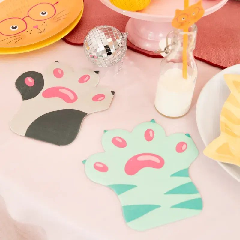 Serwetki Kotki Łapki 12szt. Serwetki Kotki Łapki 12szt.