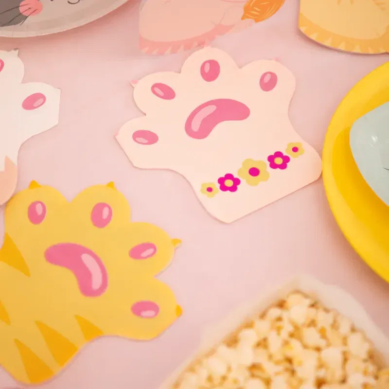 Serwetki Kotki Łapki 12szt. Serwetki Kotki Łapki 12szt.