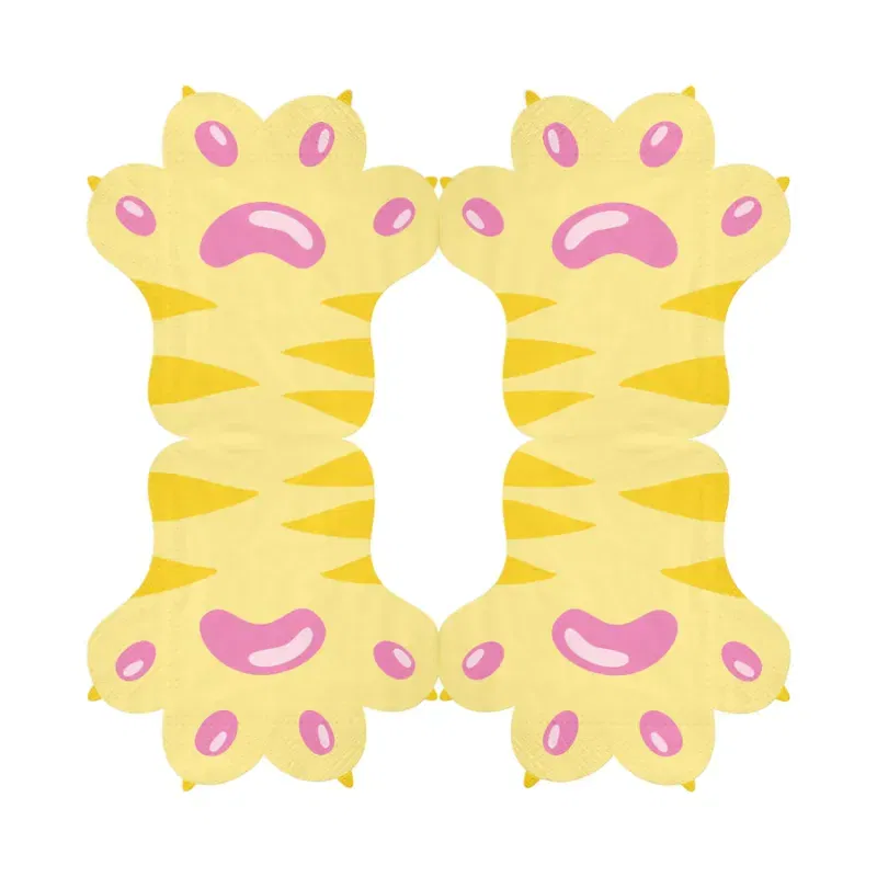 Serwetki Kotki Łapki 12szt. Serwetki Kotki Łapki 12szt.