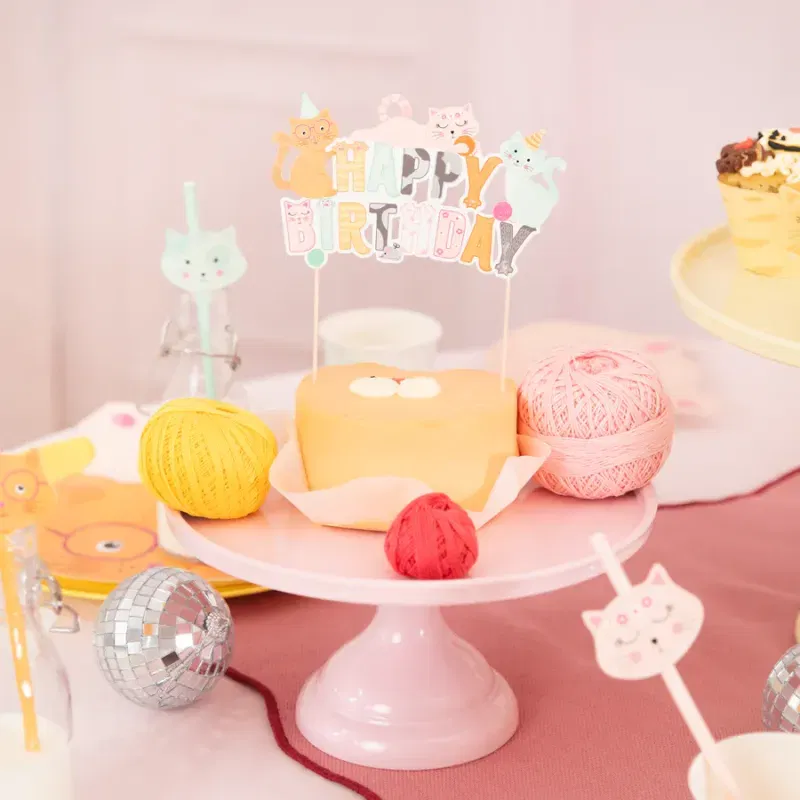 Topper na tort Kotki 1szt. Topper na tort Kotki 1szt.