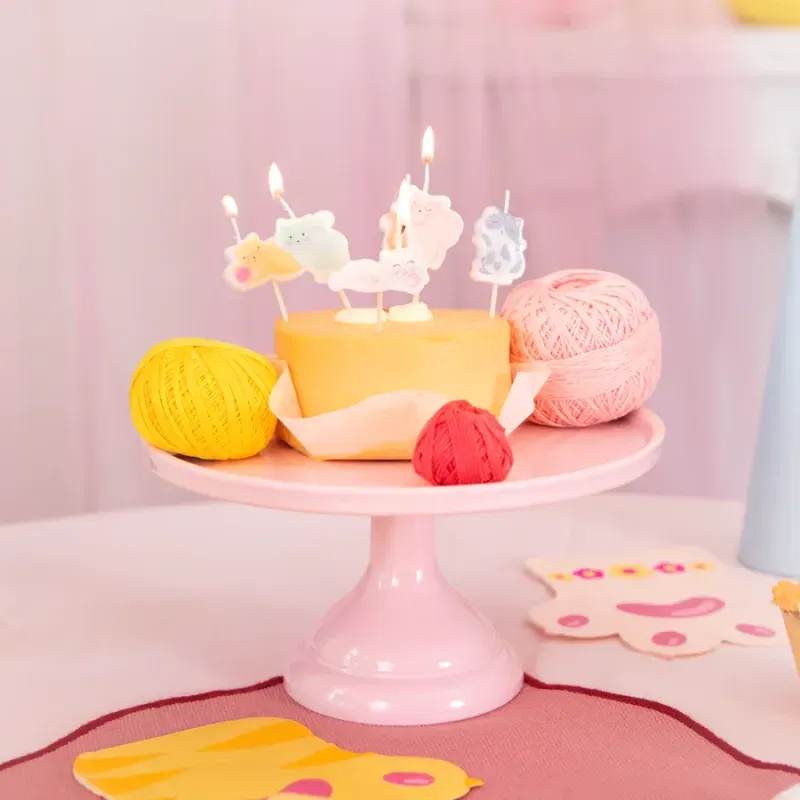 Świeczki urodzinowe Kotki 6szt. zestaw Świeczki urodzinowe Kotki 6szt. zestaw