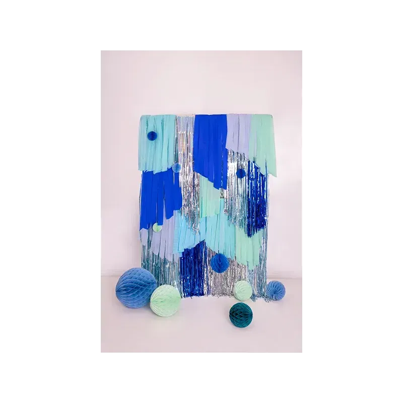 Kula bibułowa, jasny błękit, 30cm Kula bibułowa, jasny błękit, 30cm