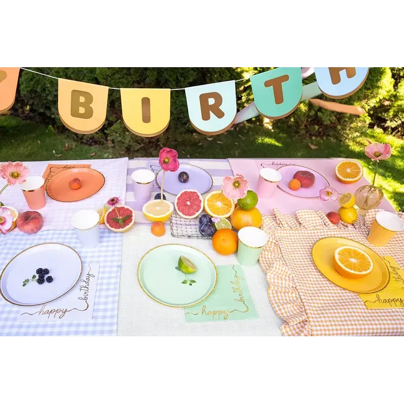 Kubeczki papierowe pastelowe kolory , 220 ml 6szt Kubeczki papierowe pastelowe kolory , 220 ml 6szt