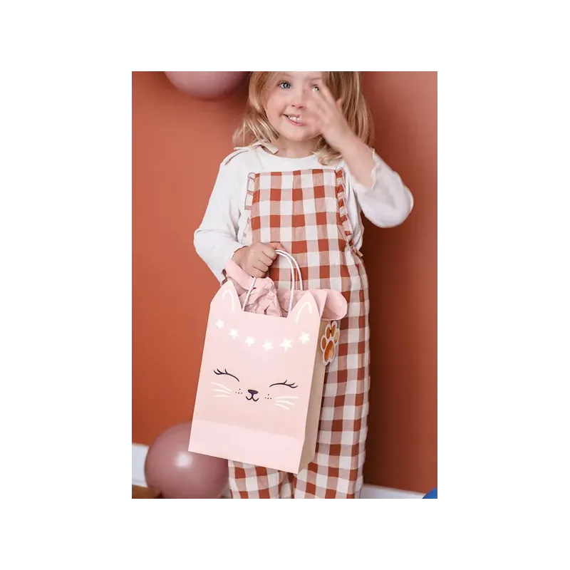Torebka na prezenty Kotek 18 x 10,5 x 27,5 cm