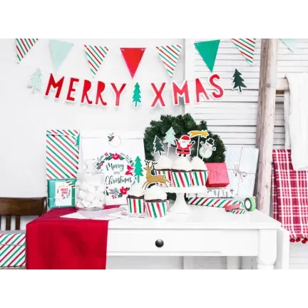 Papilotki na muffinki Merry Xmas Papilotki na muffinki Merry Xmas