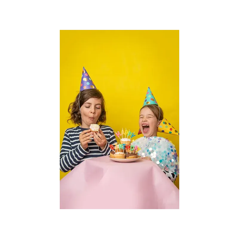 Czapeczki w kropki/6szt.